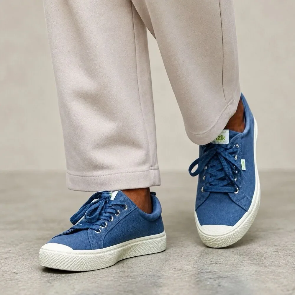 CARIUMA OCA Low Canvas Sneakers Blue Womens 9 Mens 7.5 EU 40 Sustainable Shoes